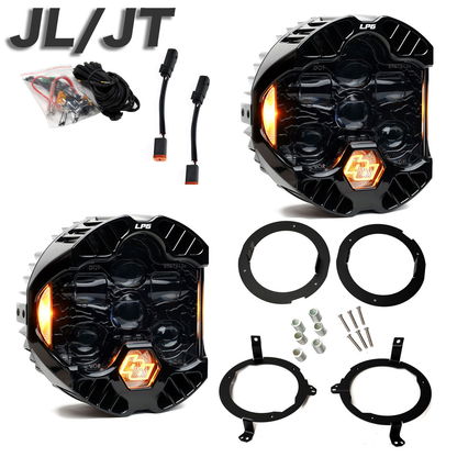 Baja Designs DOT LP6 LED ヘッドライト キット 純正LED/ハロゲン対応 (JL/JT)