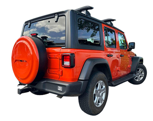 スペアタイヤ ボディー同色ディスク＋ブラックソフトカバー