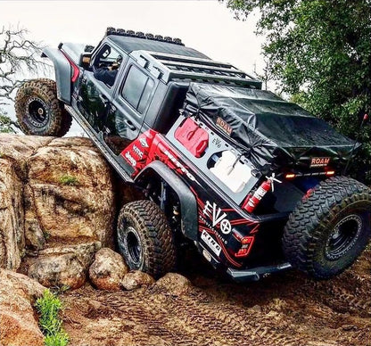 EVO Manufacturing JTグラディエーター専用 ハーフ キャブ ルーフラック