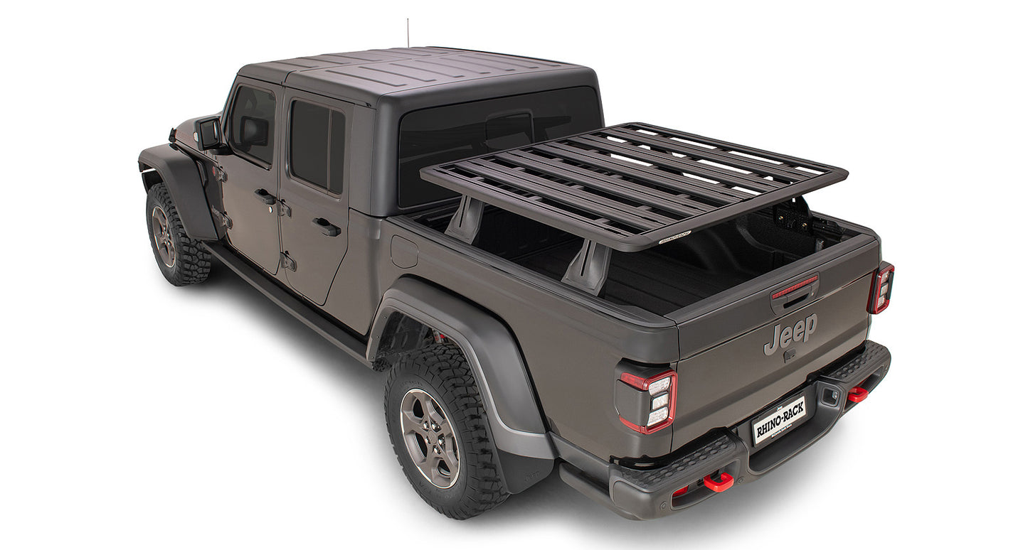 Rhino Rack ライノラック Pioneer 132x142cm レコンデッキ付属 Reconn-Deck Pioneer 5 Platform Truck Bed System (52" x 56") Unassembled  (JTグラディエーター)