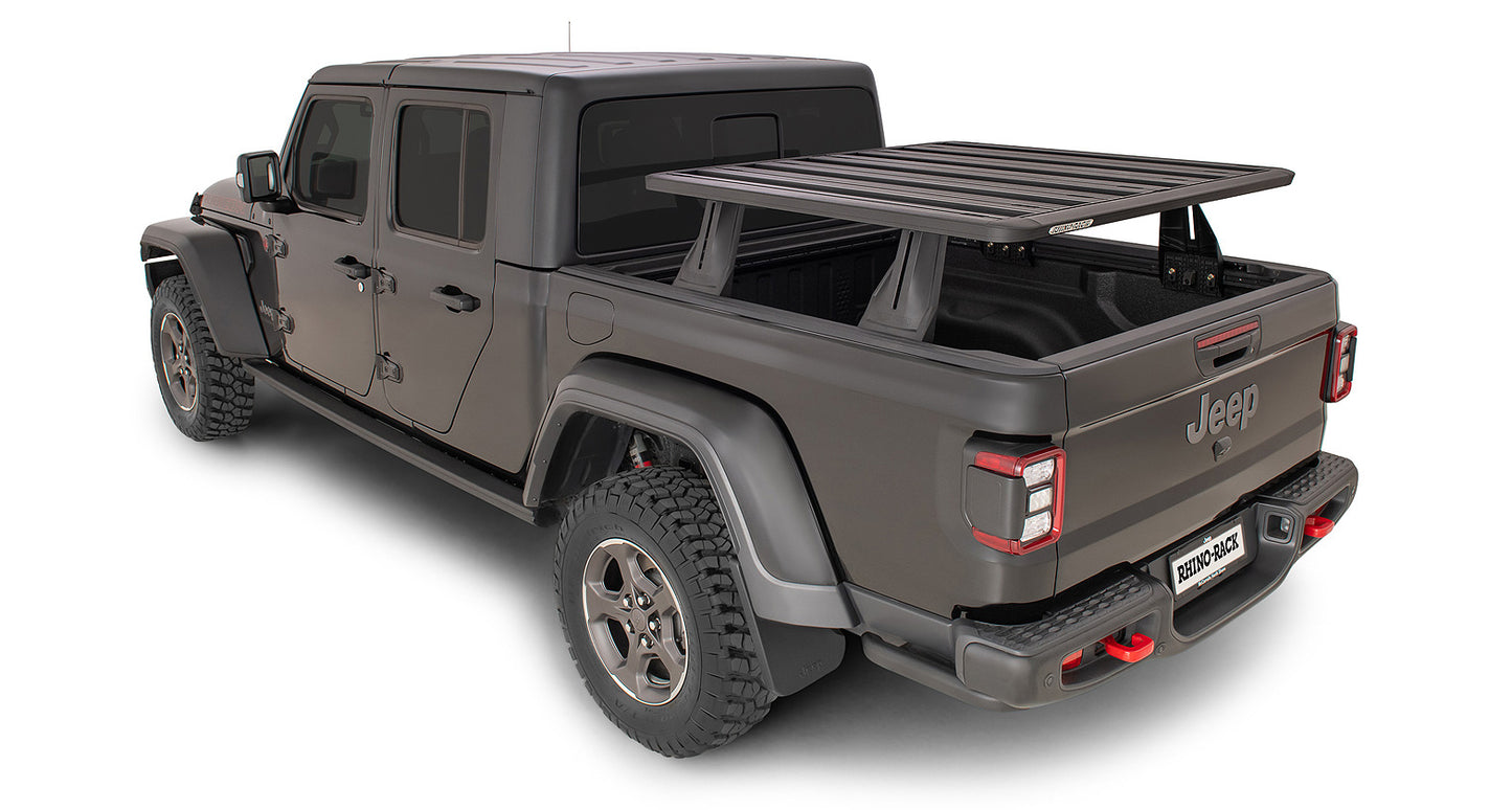 Rhino Rack ライノラック Pioneer 132x142cm レコンデッキ付属 Reconn-Deck Pioneer 5 Platform Truck Bed System (52" x 56") Unassembled  (JTグラディエーター)