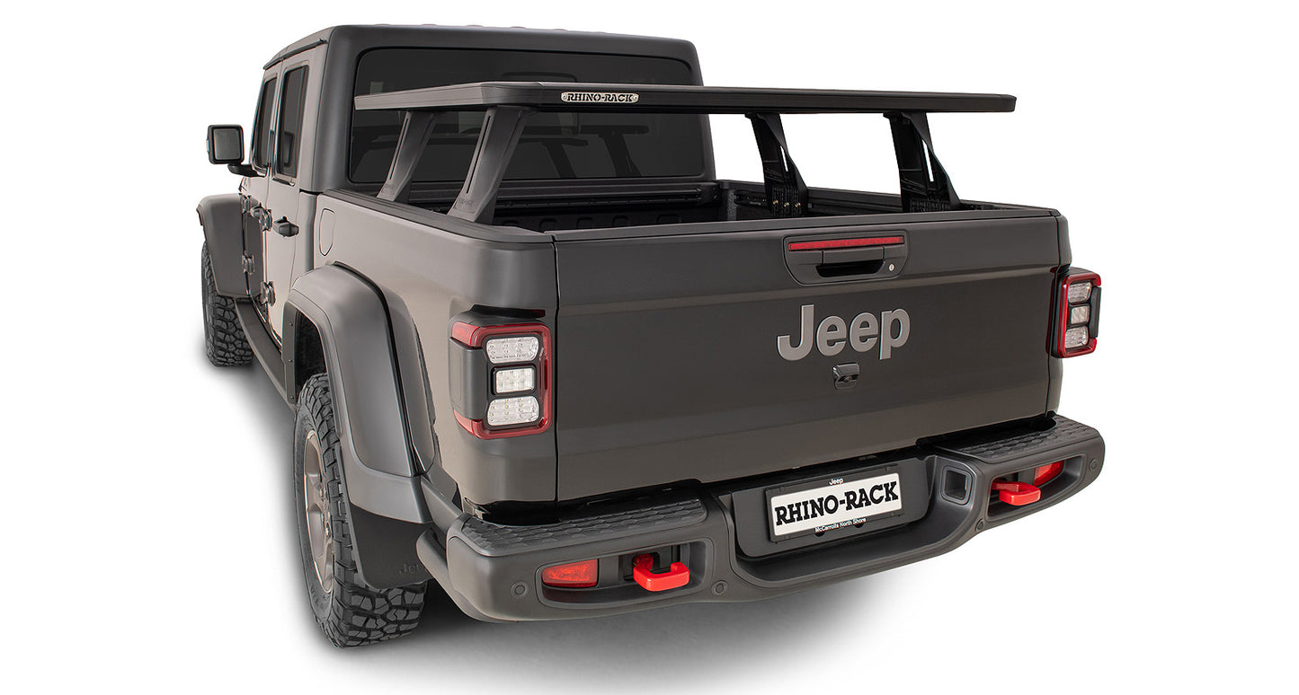 Rhino Rack ライノラック Pioneer 132x142cm レコンデッキ付属 Reconn-Deck Pioneer 5 Platform Truck Bed System (52" x 56") Unassembled  (JTグラディエーター)