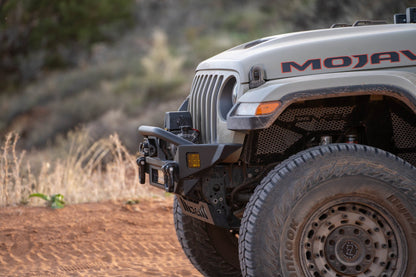 DV8 Offroad FS-7 ミッドワイド ウインチフロントバンパー (JK/JL/JT)