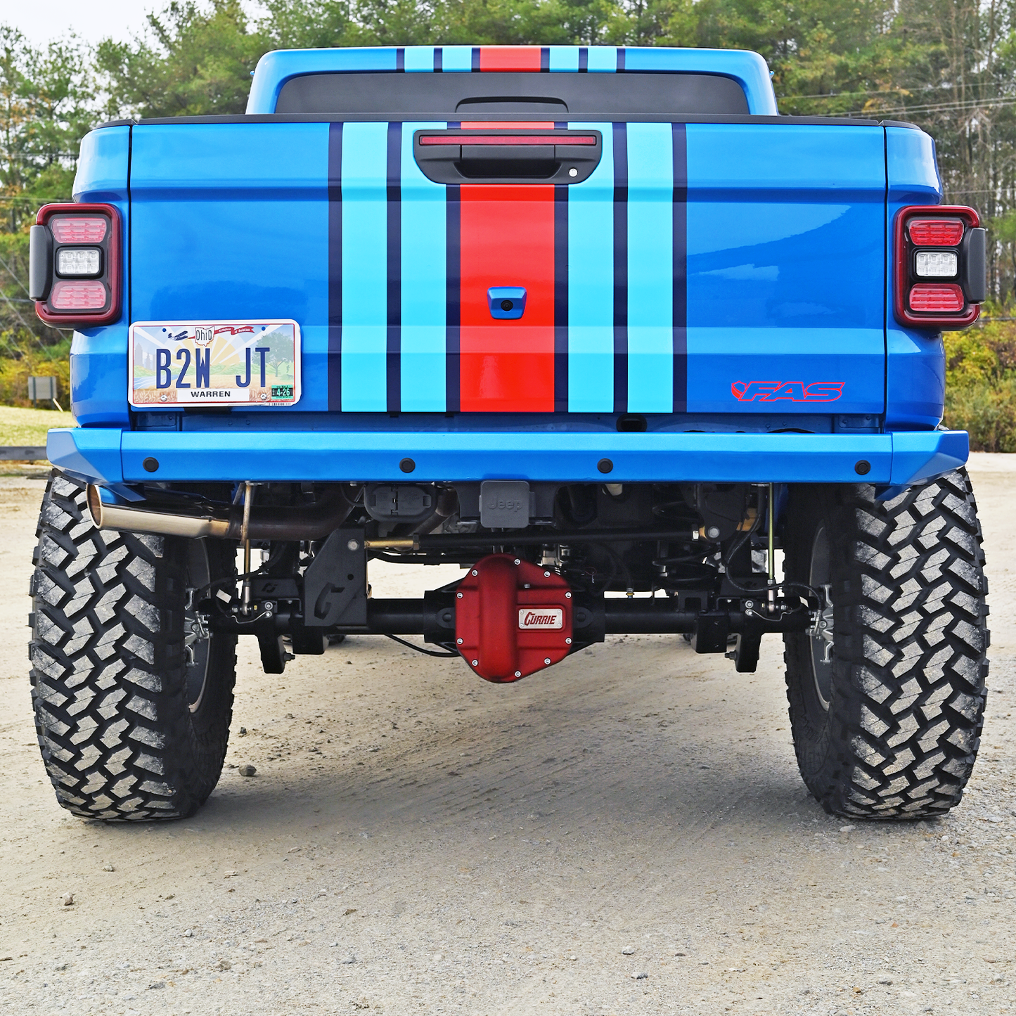 SAVVY OFFROAD Legacy OG ハイクリアランス アルミニウム リアバンパー (JT)