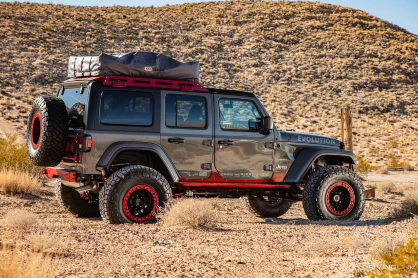 EVO Manufacturing トレイルルーフラック (JL)