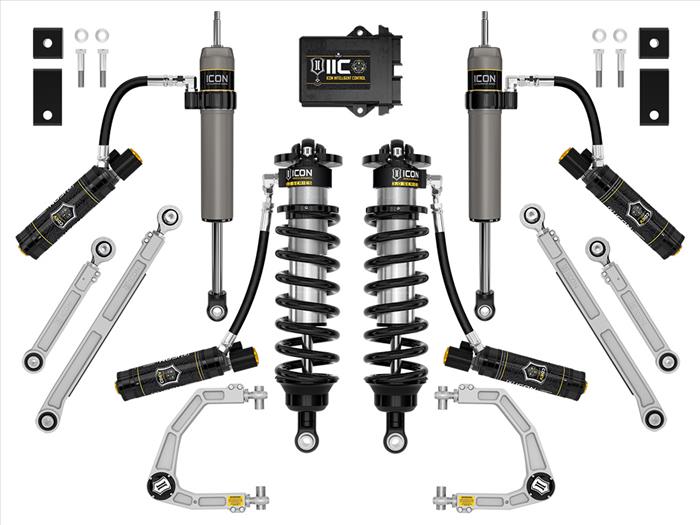 ICON VEHICLE DINAMICS 3rdタンドラ リフトキット｜1.25-3.25" Stage 4｜3.0 Suspension System (Billet)