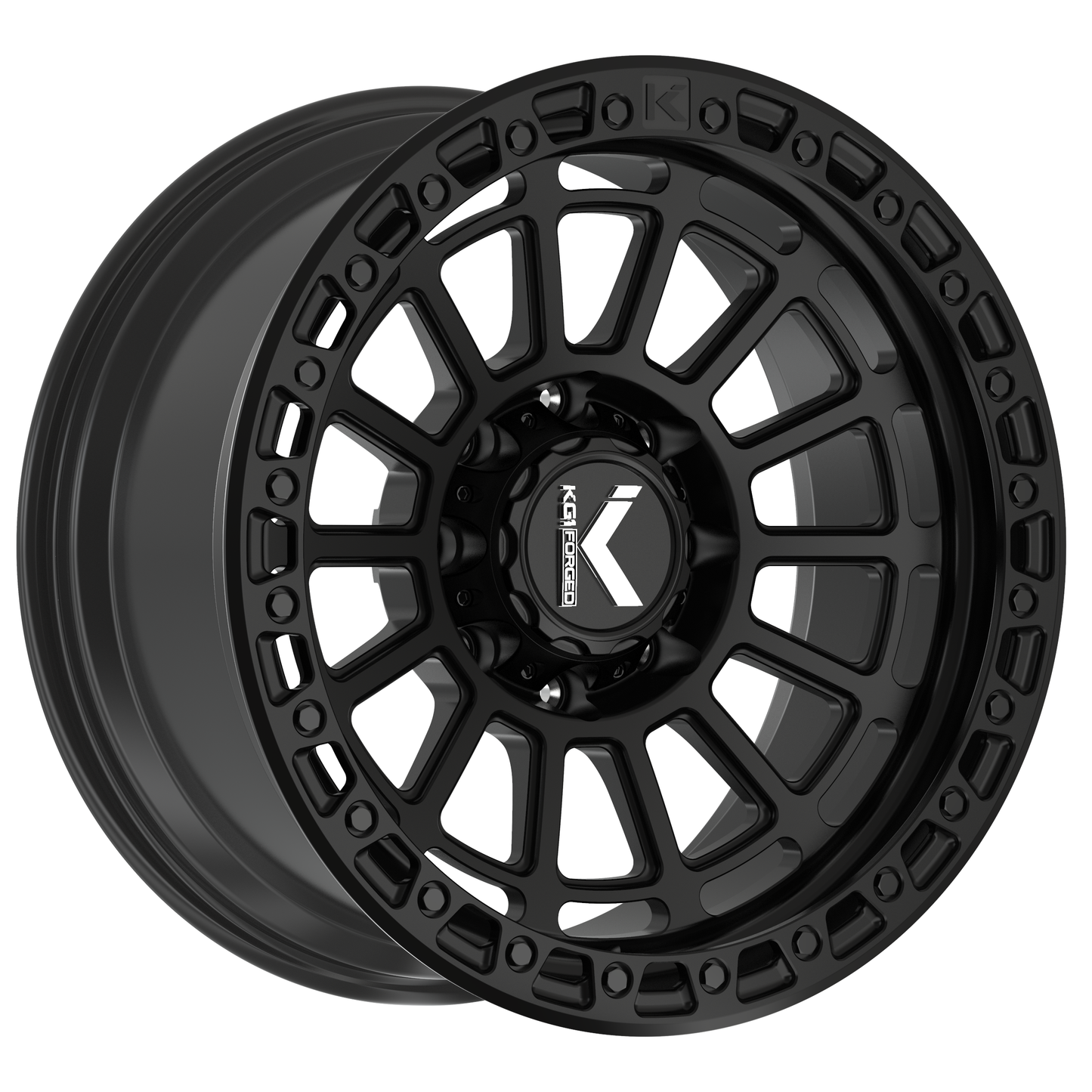 KG1 FORGED ホイール KO620F LIFTER | MATTE BLACK BLACK RING
