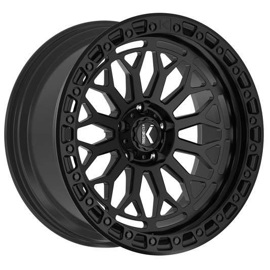KG1 FORGED ホイール KO720F DIAMONDHEAD | TEXTURED MATTE BLACK BLACK RING