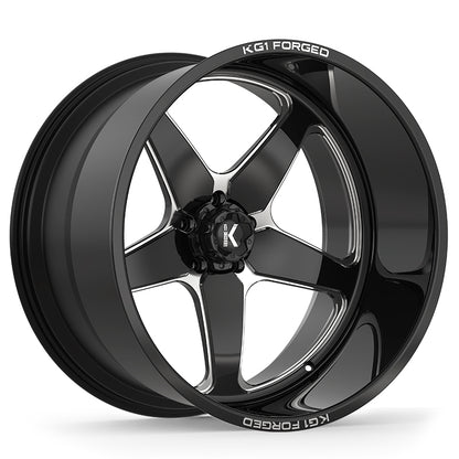 KG1 FORGED ホイール KC001 STELLA | GLOSS BLACK MILLED