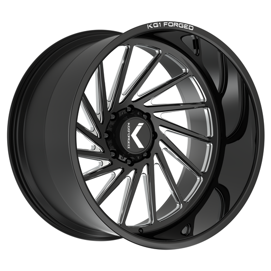 KG1 FORGED ホイール KC047 TONIC | GLOSS BLACK MILLED