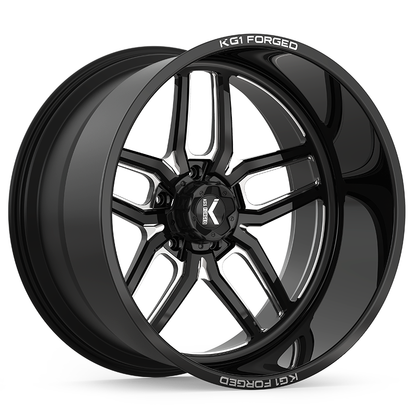 KG1 FORGED ホイール KF002 ARISTO | GLOSS BLACK MILLED
