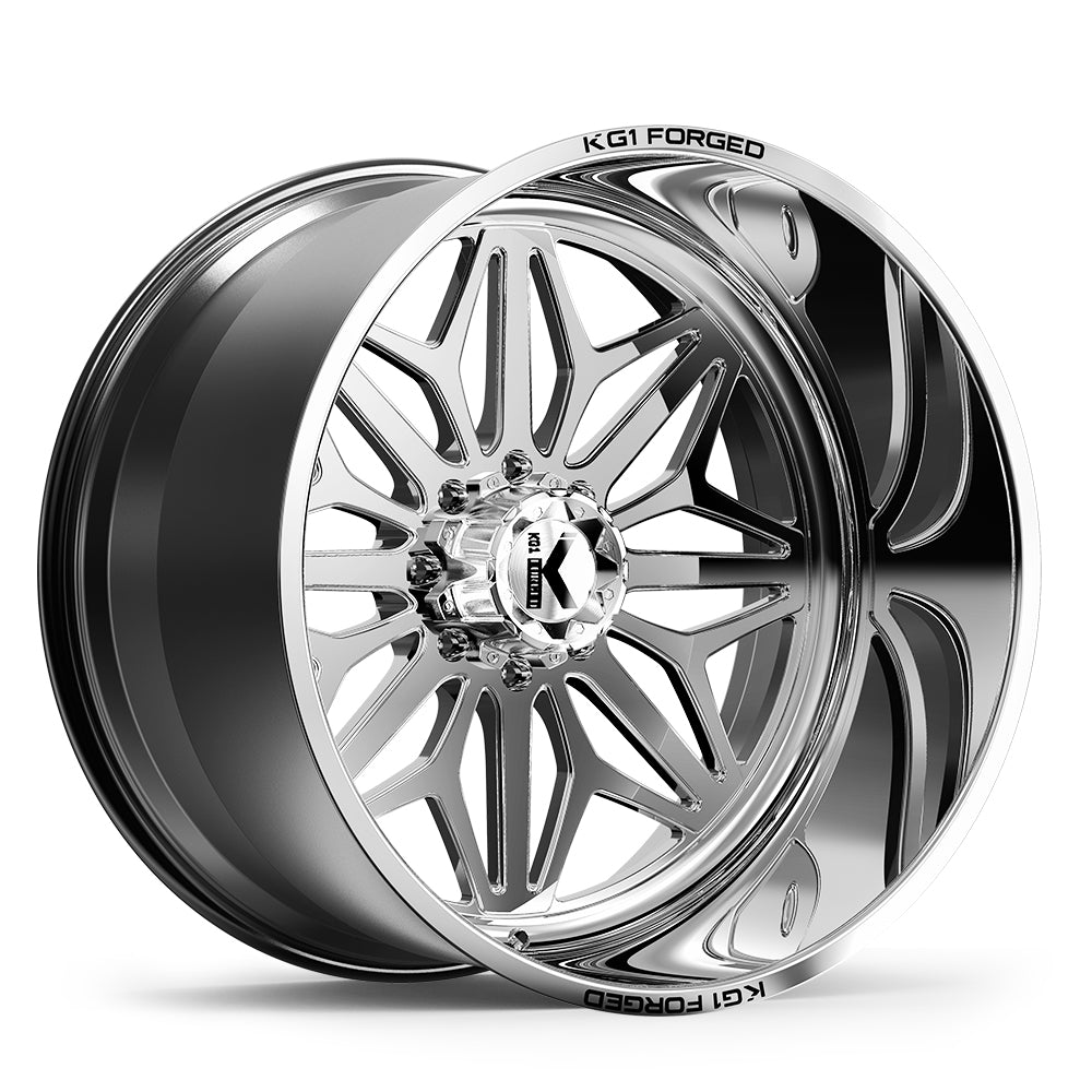 KG1 FORGED ホイール KF014 SNOW | POLISHED