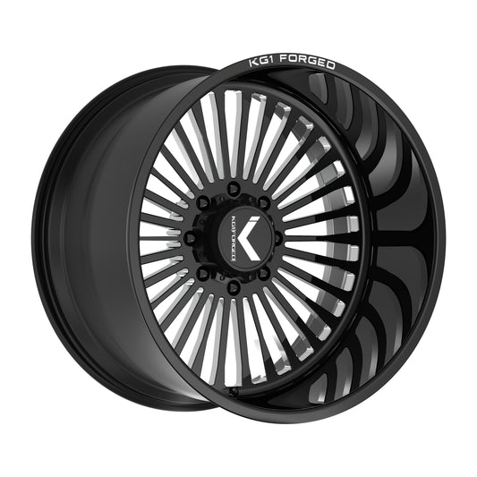 KG1 FORGED ホイール KF051 VEGAS | GLOSS BLACK MILLED