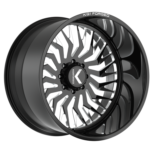 KG1 FORGED ホイール KF063 ELIXIR | GLOSS BLACK MILLED