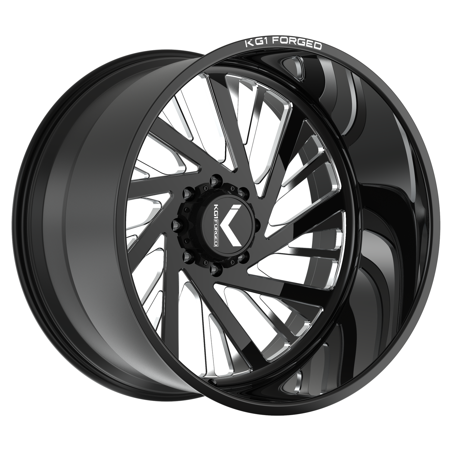 KG1 FORGED ホイール KF089 MINDSET | GLOSS BLACK MILLED