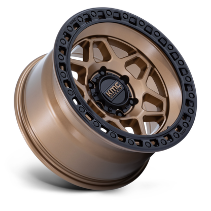 KMC ホイール KM553 TORX | MATTE BRONZE W GLOSS BLACK LIP