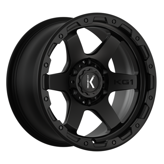 KG1 FORGED ホイール KO920F LAUNCH | MATTE BLACK BLACK RING
