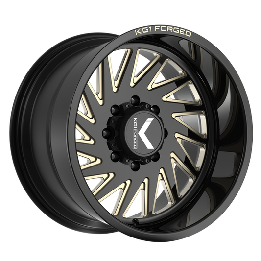 KG1 FORGED ホイール KT056 OUTBURST | GLOSS BLACK GOLD MILLE