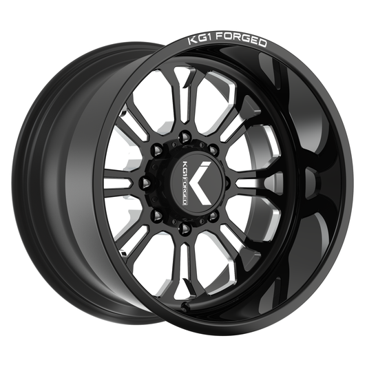 KG1 FORGED ホイール KT060 CHECKMATE | GLOSS BLACK MILLED