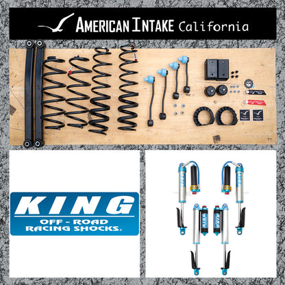 アメリカンインテイク オリジナル 2.0インチリフトキット (KINGショック) JTグラディエーター