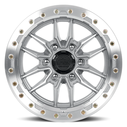 Lock Off Road Wheels ロックオフロード ホイール KRAWLER | Machined w/ Clear Coat