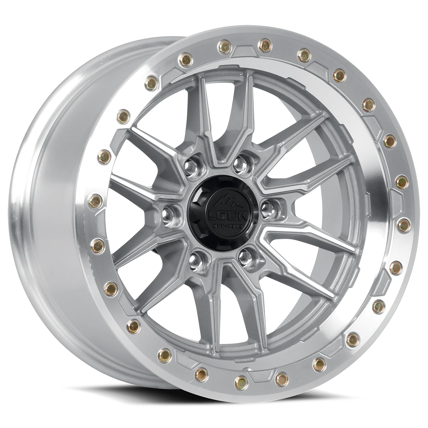 Lock Off Road Wheels ロックオフロード ホイール KRAWLER | Machined w/ Clear Coat