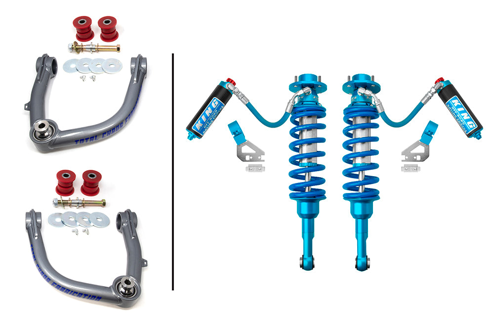 TOTAL CHAOS トータルカオス ランクル250専用 リフトキット フロント 2.5インチ径アジャスタブルKINGショック付