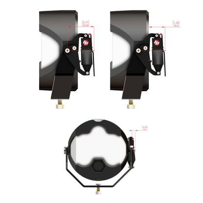 Baja Designs REFLEX ライトアクチュエーターキット LP4 / LP6 / LP9 / XL-M用