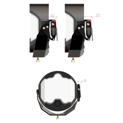Baja Designs REFLEX ライトアクチュエーターキット LP4 / LP6 / LP9 / XL-M用