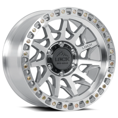 Lock Off Road Wheels ロックオフロード ホイール LUNATIC | Machined w/ Clear Coat