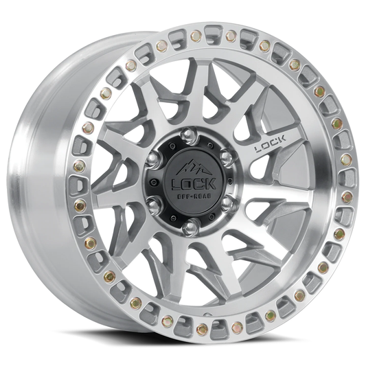 Lock Off Road Wheels ロックオフロード ホイール LUNATIC | Machined w/ Clear Coat