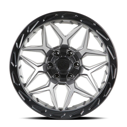 Lock Off Road Wheels ロックオフロード ホイール MATRIX | Matte Gray w/ Matte Black Ring
