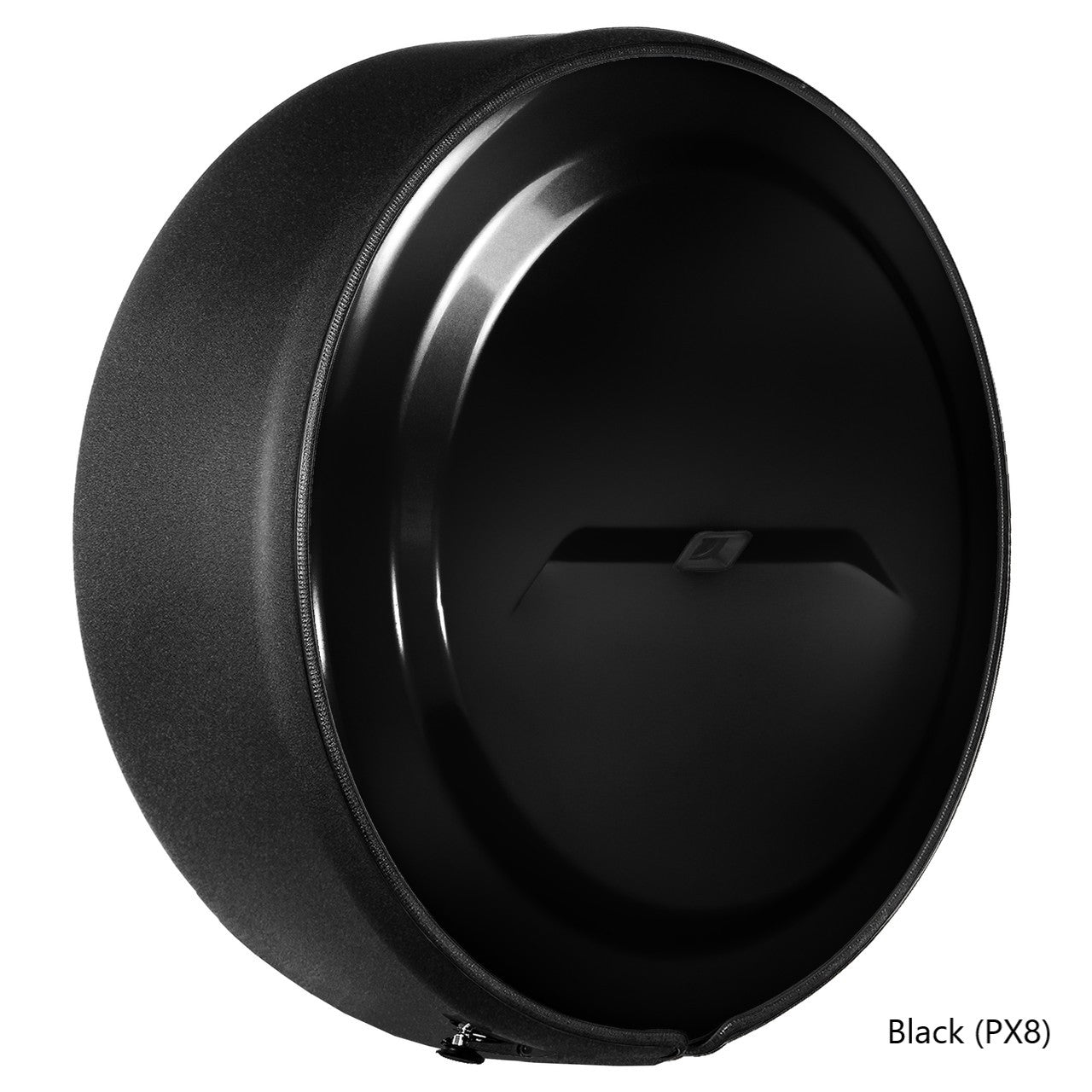 スペアタイヤ ボディー同色ディスク＋テクスチャードブラックリング ハードケース カバー (JL)