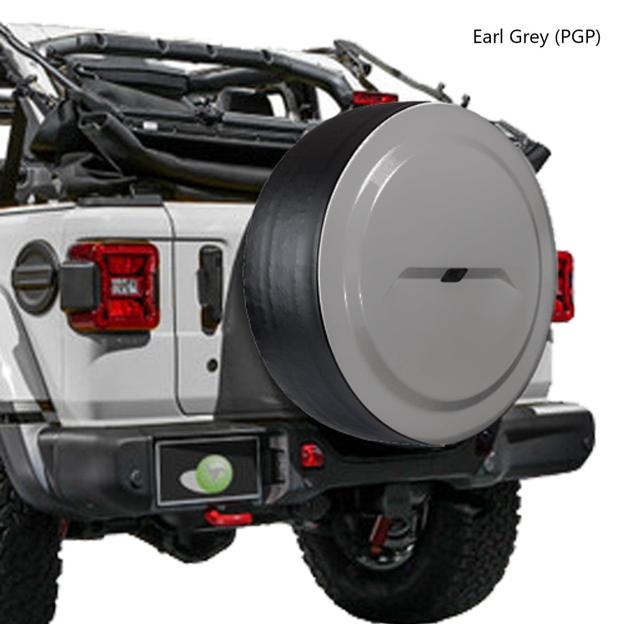 スペアタイヤ ボディー同色ディスク＋テクスチャードブラックリング ハードケース カバー (JL)