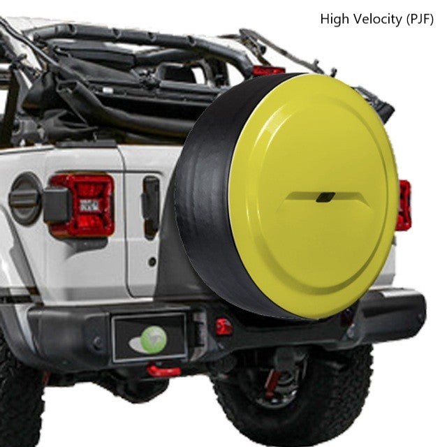 スペアタイヤ ボディー同色ディスク＋テクスチャードブラックリング ハードケース カバー (JL)