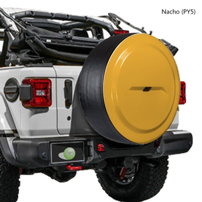 スペアタイヤ ボディー同色ディスク＋テクスチャードブラックリング ハードケース カバー (JL)