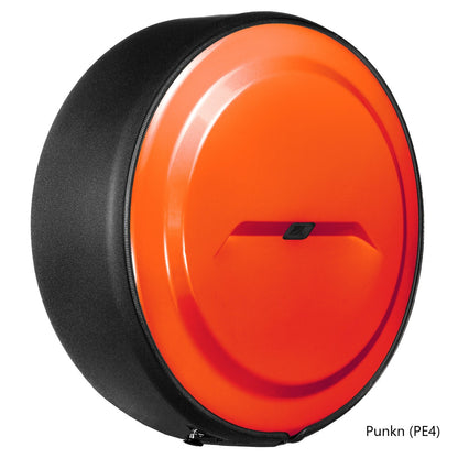 スペアタイヤ ボディー同色ディスク＋テクスチャードブラックリング ハードケース カバー (JL)