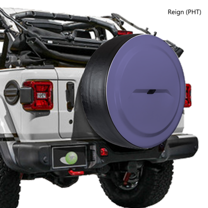 スペアタイヤ ボディー同色ディスク＋テクスチャードブラックリング ハードケース カバー (JL)