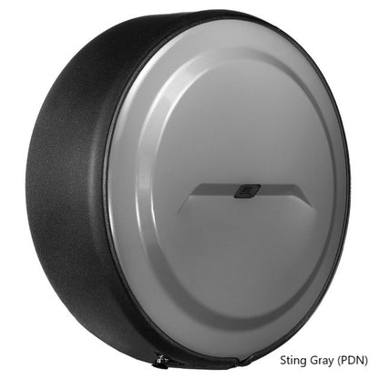 スペアタイヤ ボディー同色ディスク＋テクスチャードブラックリング ハードケース カバー (JL)