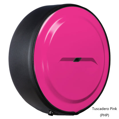 スペアタイヤ ボディー同色ディスク＋テクスチャードブラックリング ハードケース カバー (JL)