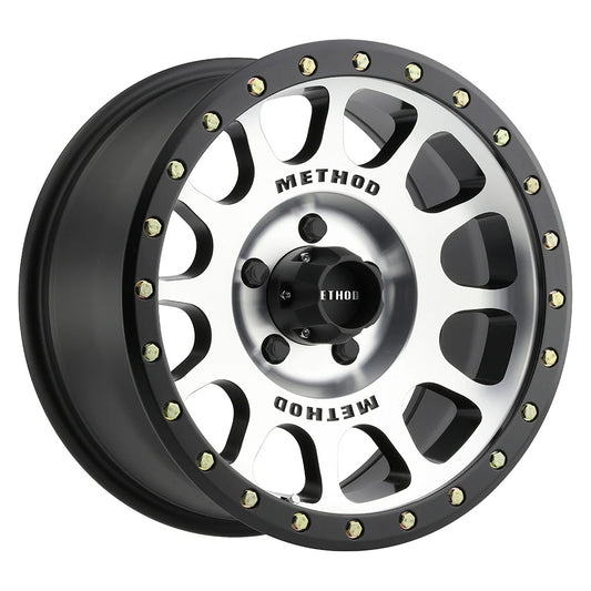 Method Race Wheels メソッド ホイール 305 NV | MACHINED - MATTE BLACK LIP