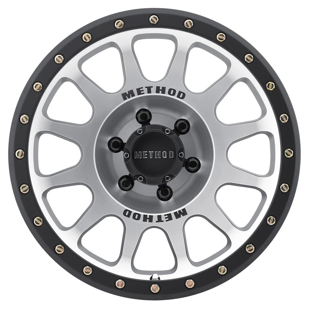 Method Race Wheels メソッド ホイール 305 NV | MACHINED - MATTE BLACK LIP