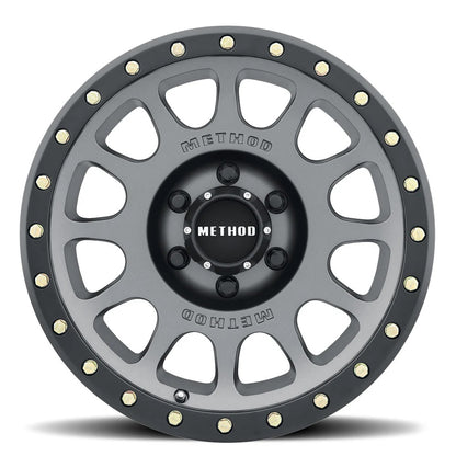 Method Race Wheels メソッド ホイール 305 NV | TITANIUM - MATTE BLACK LIP