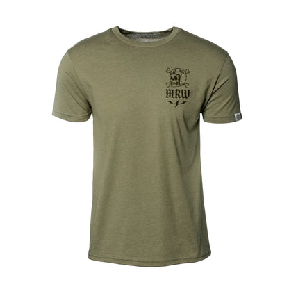 Method Race Wheels MRW Crest Tシャツ Light Olive