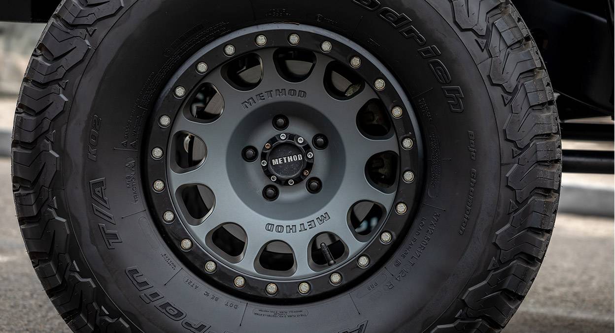 Method Race Wheels メソッド ホイール 305 NV | TITANIUM - MATTE BLACK LIP