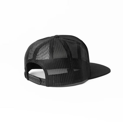 Method Race Wheels Mountain Flatbill Trucker Snapback Black