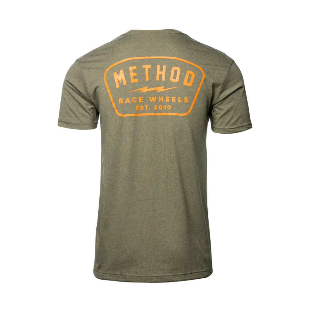 Method Race Wheels Bolt Tシャツ Military Green
