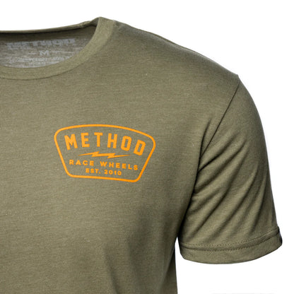 Method Race Wheels Bolt Tシャツ Military Green