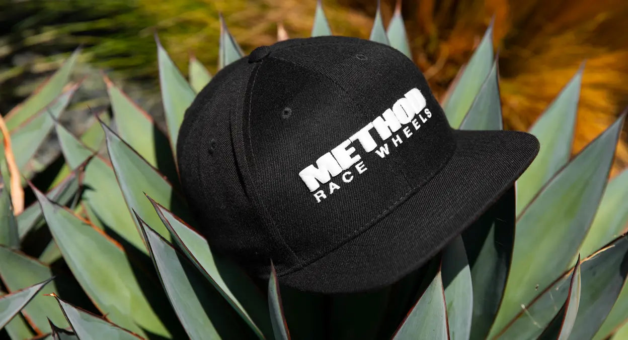 Method メソッド Brand Logo Hat Snapback Black