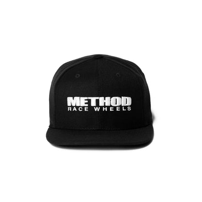 Method メソッド Brand Logo Hat Snapback Black